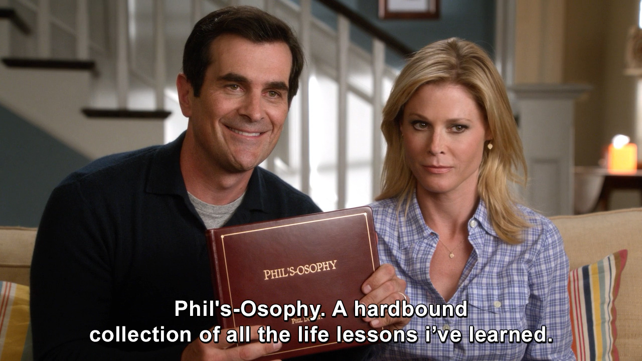 Phil’s-Osophy. A hardbound collection of all the life lessons i’ve ...