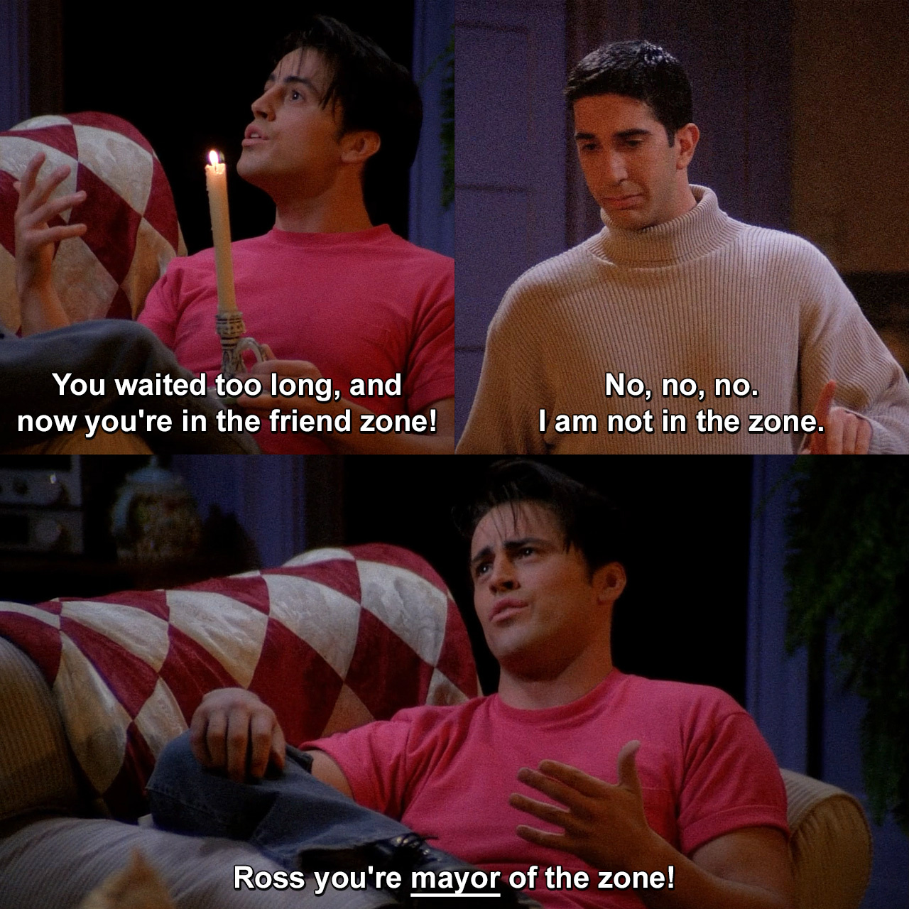 Because you waited too long to make your move, and now you Because you waited too long to make your move, and now you